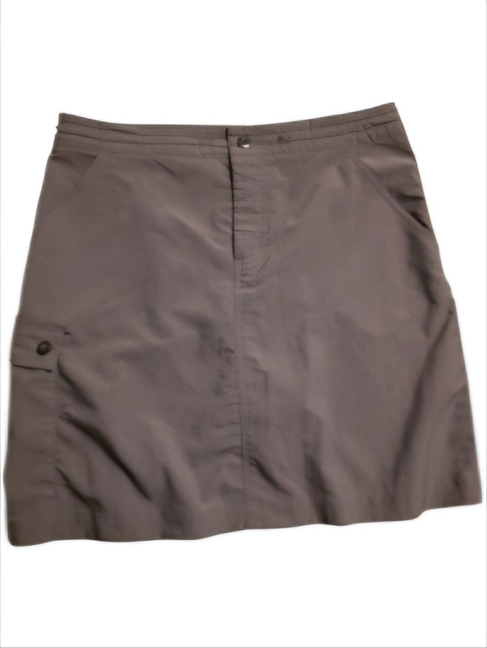 Patagonia Women's Skort Size 6. Three pockets. Deep clay gray. Excellent cond.